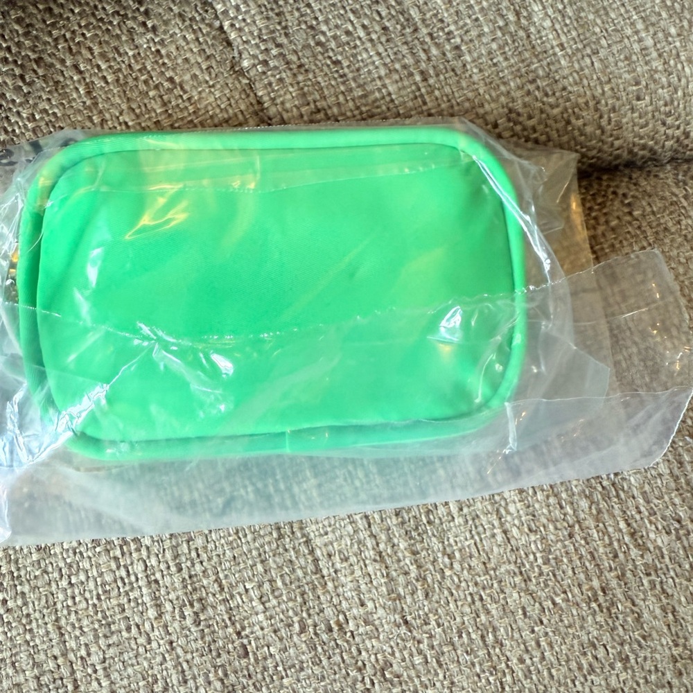 NWT Stoney clover lane micro pouch (purchased summer 2025) - avocado